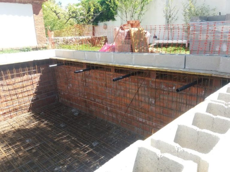Piscinas de hormigón gunitado García Barrero Construcciones